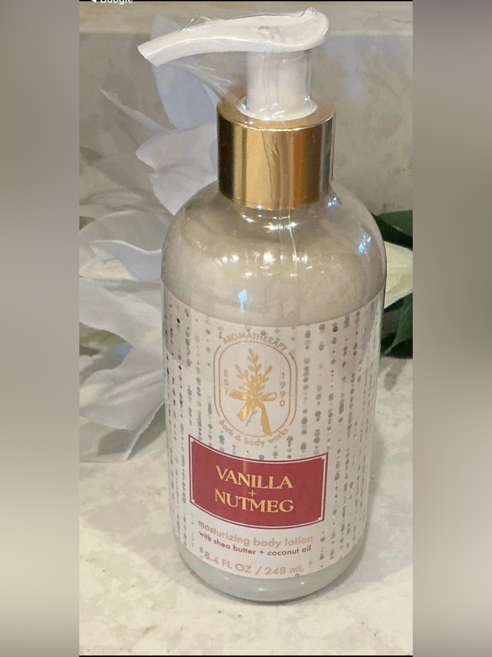 Bath and Body Works Vanilla + Nutmeg Lotion